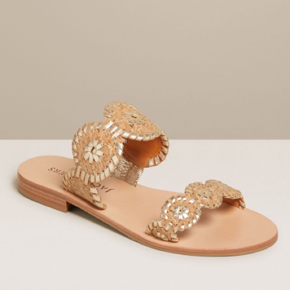 Jack Rogers Shoes - Jack Rogers Lauren Cork Sandal Natural Cork/Gold
